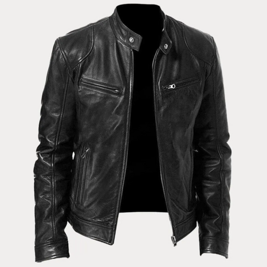 Steve™ | Faux Leather Jacket