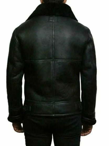 Colin™ | Faux Leather Winter Coat