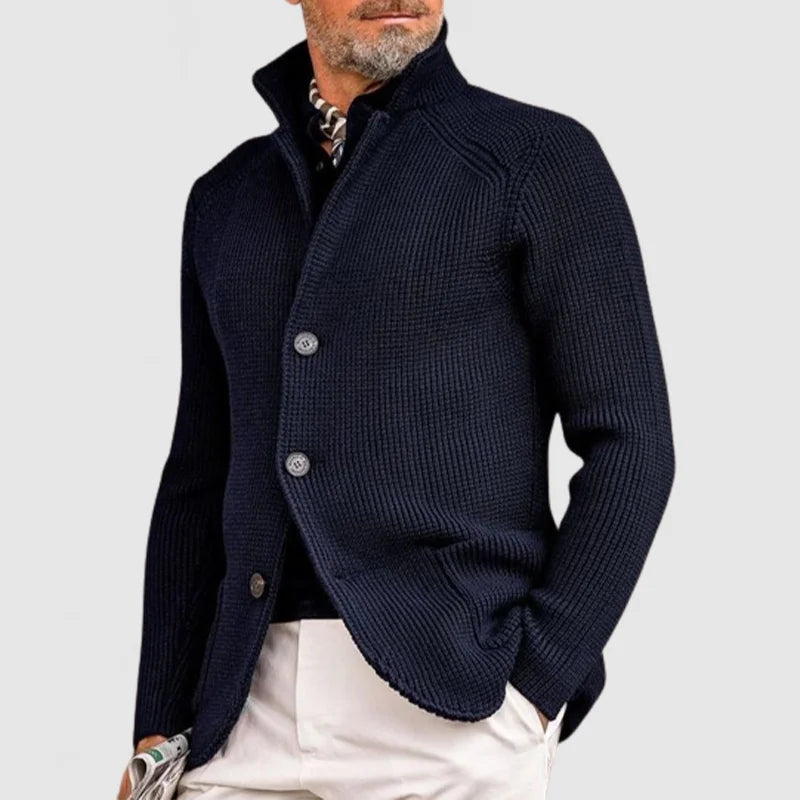 Lawrence™ | Classy Buttoned Cardigan for the Elegant Man