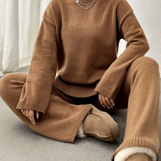 Mila™ | Warm Ribbed Casual Knitted Set